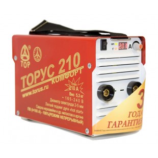Сварочный инвертор Торус-210 КОМФОРТ (ЖК дисплей)